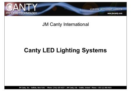 Canty LED Lighting Systems