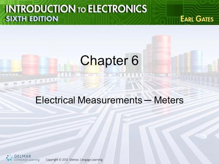 Electrical Measurements ─ Meters