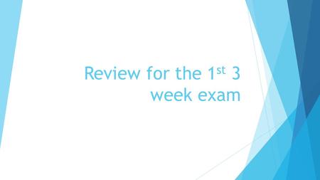 Review for the 1 st 3 week exam.  The Dawes Act of 1877 was meant for the Indians to assimilate (change to white culture) into America and to free up.