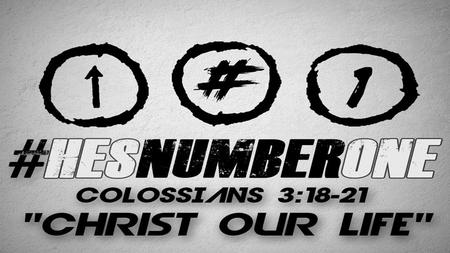 “So if you’re serious about living this new resurrection life with Christ, act like it. Pursue the things over which Christ presides. Don’t shuffle along,