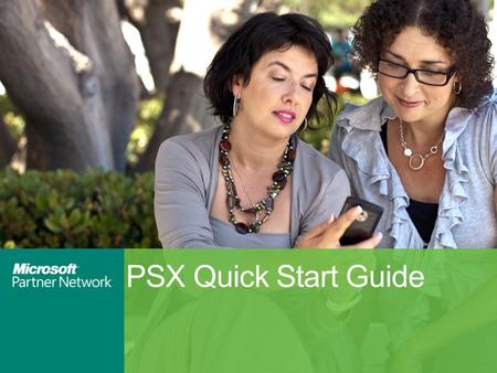 PSX Quick Start Guide.