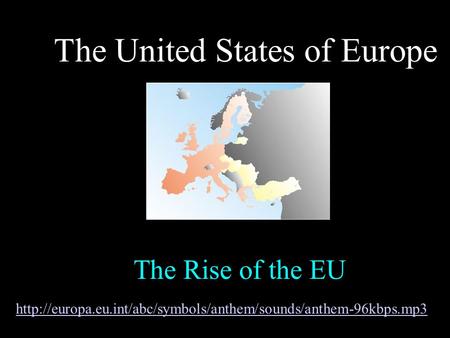 The United States of Europe