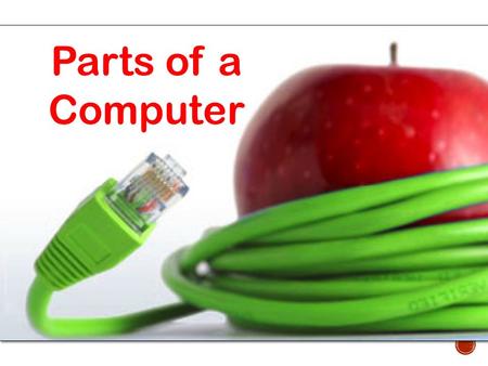 Parts of a Computer. Keyboard: The input device that you use to type letters, numbers, and symbols into a computer.