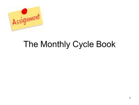 1 The Monthly Cycle Book. 2 3 3 Resources