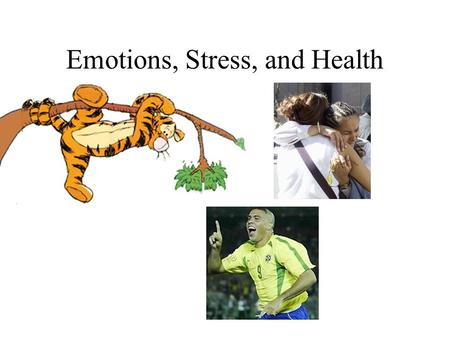 Emotions, Stress, and Health. Emotion Purposes? 1.A safeguard of survival 2.An enrichment of experience 3.A powerful communication system.