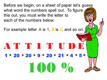 Before we begin, on a sheet of paper let’s guess what word the numbers spell out. To figure this out, you must write the letter to each of the numbers.