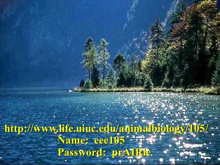 Name: eee105 Password: prAIRie.