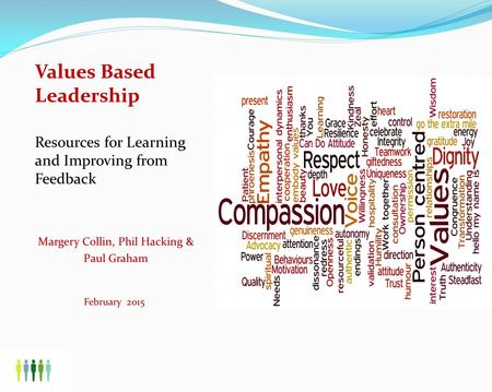 Values Based Leadership Resources for Learning and Improving from Feedback Margery Collin, Phil Hacking & Paul Graham February 2015.