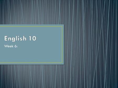 Week 6:. Let’s see what you think so far about your topic: Write a small paragraph where you state your stance and three main reasons to support your.