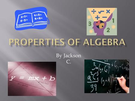 By Jackson C..  Changing the order of addition or multiplication does not change the sum/product.  Examples :  2 + 3=3 + 2  7 * 9=9 * 7.