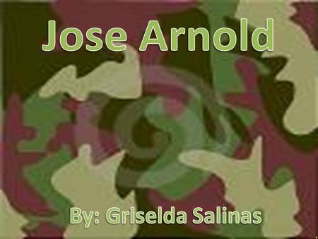 At age 26 Jose went to boot camp for his training. Once he was done with his training he was sent to fight in World War II in Korea.