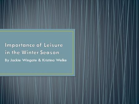 By Jackie Wingate & Kristina Welke. Decreased activity during the winter can contribute to weight gain and fatigue. It can also increase your risk for.