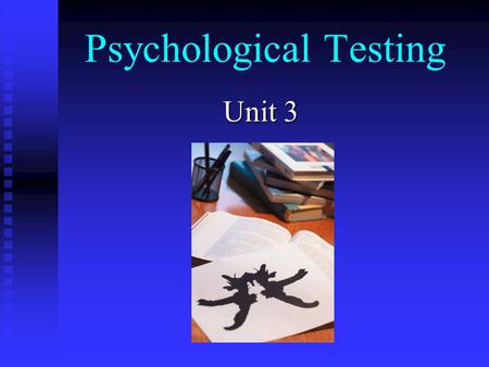 Psychological Testing Unit 3. Reliability: Is the test consistent? Do you get the same result under any circumstance? Test-retest Reliability: Is the.