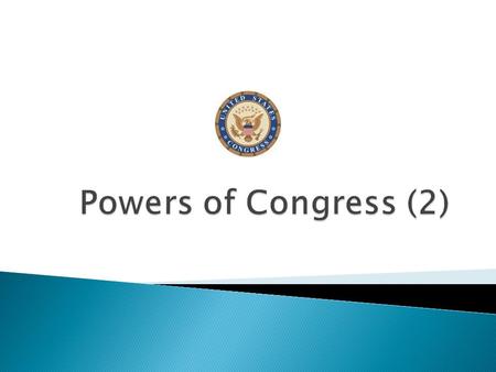  Framers knew expressed powers could not possibly contain all powers needed in future  So created Art. 1, Sec. 8, Cl. 18 – “necessary and proper” clause.