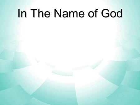 In The Name of God. Cognition vs Emotion How to tell the bad news.