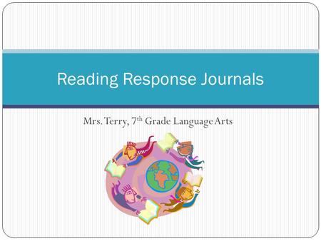 Reading Response Journals