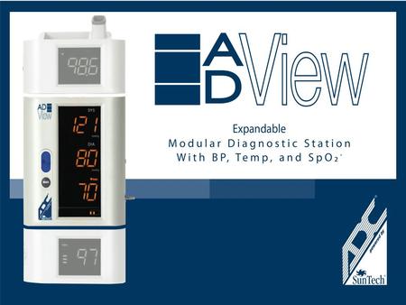 Getting Started with your Diagnostic Station Your ADC ADVIEW Diagnostic Station Unpacking the contents, you will find… Quick start guide (a printed version.