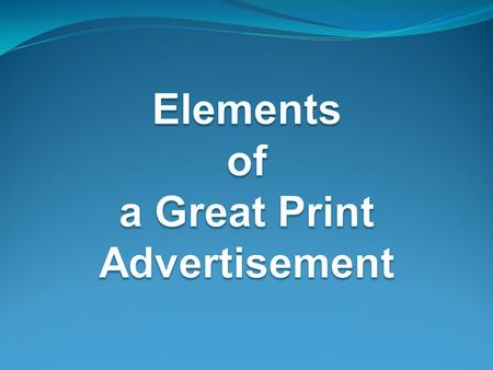 Attention-grabbing headline Studies have shown that ads have about 3 _______________ to grab attention. The headline should be the first element the ________________.