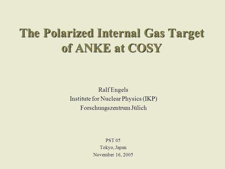 The Polarized Internal Gas Target of ANKE at COSY