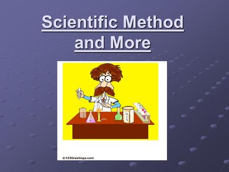 Scientific Method and More. Defining Science Science – “to know” Pure Science research that adds to the body of scientific knowledge research that adds.