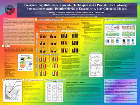 Incorporating Multi-model Ensemble Techniques into a Probabilistic Hydrologic Forecasting System: Relative Merits of Ensemble vs. Bias-Corrected Models.