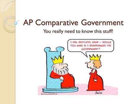 AP Comparative Government