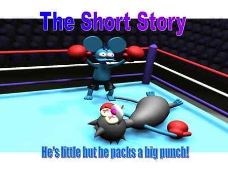 A short story, although shorter than a novel, contains all of the same features as its larger cousin (the big bad novel). It is a written story with.