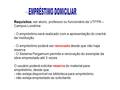 Requisitos Requisitos: ser aluno, professor ou funcionário da UTFPR – Campus Londrina - O empréstimo será realizado com a apresentação do crachá da Instituição.