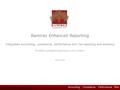 Accounting Compliance Performance Risk Ramirez Enhanced Reporting Integrated accounting, compliance, performance and risk reporting and analytics Providing.