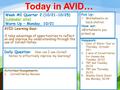 Week #2 Quarter 2 (10/21-10/25) (calendar site) (calendar site) Warm Up – Monday, 10/21 Pick Up: Worksheets on back station Have out:  Worksheets you.