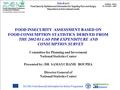 Statistics Division Beijing, China 25 October, 2007 EC-FAO Food Security Information for Action Programme Side Event Food Security Statistics and Information.