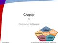 Computer Software Chapter 4 McGraw-Hill/IrwinCopyright © 2011 by The McGraw-Hill Companies, Inc. All rights reserved.