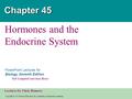 Copyright © 2005 Pearson Education, Inc. publishing as Benjamin Cummings PowerPoint Lectures for Biology, Seventh Edition Neil Campbell and Jane Reece.