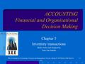 5.1PPS t/a Carnegie et al; Accounting: Financial and Organisational Decision Making © 1999 McGraw-Hill Book Co. Aust. ACCOUNTING Financial and Organisational.