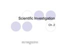 Sekaran and Bougie; Research Methods for Business : A Skill Building Approach, 5th Ed; Wiley Scientific Investigation Ch. 2.