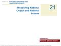 © 2009 Pearson Education, Inc. Publishing as Prentice Hall Principles of Economics 9e by Case, Fair and Oster 21 PART IV CONCEPTS AND PROBLEMS IN MACROECONOMICS.