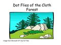 Dot Flies of the Cloth Forest Image from Microsoft XP Clip Art Files.