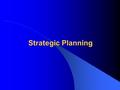 Strategic Planning. Digital Safari Institute GreenBizz Project 1 - Key Success Factors Key factors for success: Key factors for success: – Key success.