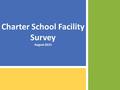 1 Charter School Facility Survey August 2015. 2 2 Majority of charter LEAs have interest in a city-owned building Source: Charter school facility survey,