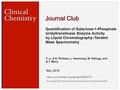 © Copyright 2009 by the American Association for Clinical Chemistry Quantification of Galactose-1-Phosphate Uridyltransferase Enzyme Activity by Liquid.