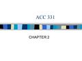 ACC 331 CHAPTER 2. INTRODUCTION BASIC KNOWLEDGE TO HELP YOU UNDERSTAND DETAILED CHAPTERS THAT FOLLOW FILING STATUS EXEMPTIONS TAX COMPUTATIONS.