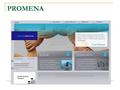 PROMENA. About Promena Goal The goal of Promena is to create a competitive advantage for its customers by enforcing their purchasing operations efficiently.