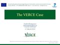 EGI/PRACE/EUDAT Collaboration  The VERCE Case Iraklis Klampanos University of Edinburgh