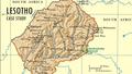 LESOTHO CASE STUDY. GENERAL STATS Landlocked country surrounded by South Africa Population : 2.074 million Life expectancy : 48.84 year Second highest.