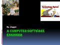 By. J agger  The min wage for a computer engineer is $15,o80.  The annual wage is $42,270 and to be a computer software engineer is $92,430 a year.