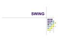 SWING. AbstractButton Swing Buttons are subclasses of the AbstractButton class, which extends JComponent. Abstract class javax.swing.AbstractButton AbstractButton.