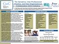 PROJECT BACKGROUNDLEARNING OBJECTIVES advance directives capacity assessment caregiver support delirium dementia screening depression driving capacity.