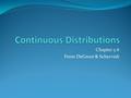 Chapter 5.6 From DeGroot & Schervish. Uniform Distribution.