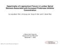 Hypertrophy of Ligamentum Flavum in Lumbar Spinal Stenosis Associated with Increased Proteinase Inhibitor Concentration by Jong-Beom Park, Jin-Kyung Lee,