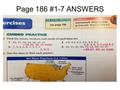 Page 186 #1-7 ANSWERS. Pre-Algebra 4-4 Variability Student Learning Goal Chart Lesson Reflection for Chapter 4 Section 4.